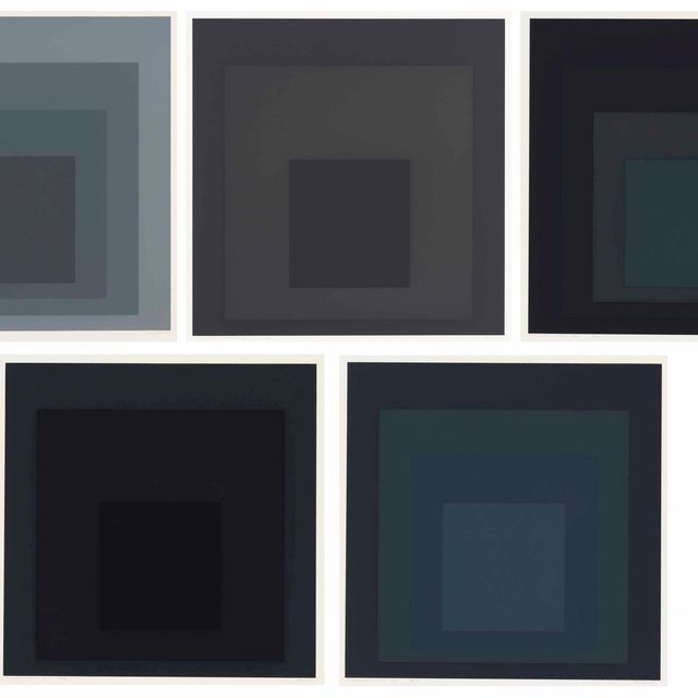 Josef Albers — Серый инструментарий I: пять пластин