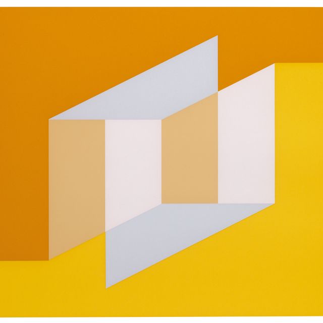 Josef Albers — Никогда раньше: шесть тарелок
