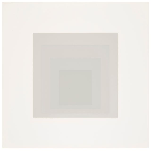 Josef Albers — Gray Instrumentation IIg, от Gray Instrumentation II