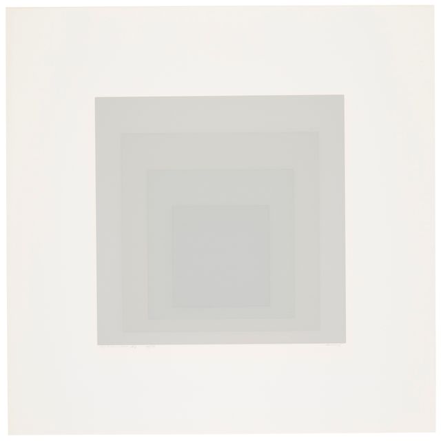 Josef Albers — Серый инструментарий IIj, от серого инструментария II