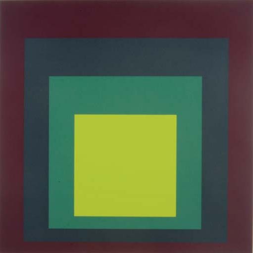 Josef Albers — I-Sk Отдает дань уважения площади (Даниловиц, 221)