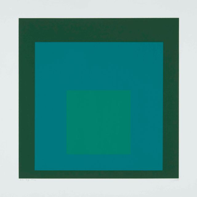 Josef Albers — Например, откуда: из дома на площадь (D. 203.6)