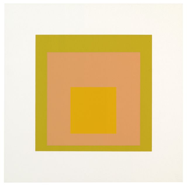 Josef Albers — Прибыл, от Мягкого края - к Твердому краю