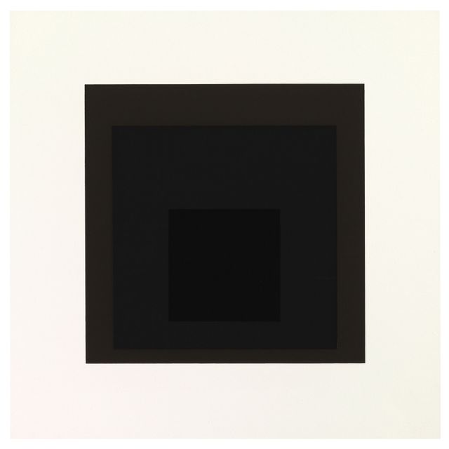 Josef Albers — Профундо, от мягкого края до жесткого края