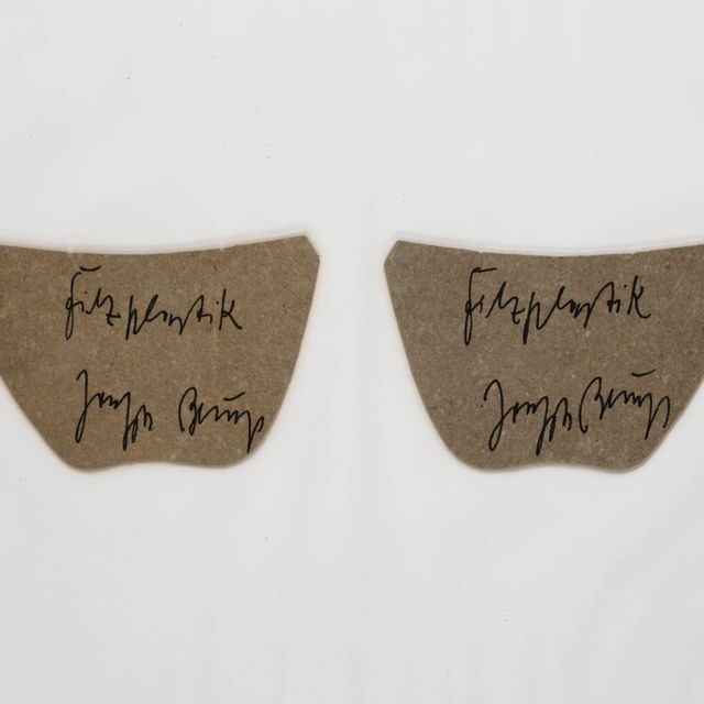 Joseph Beuys — Филзпластик