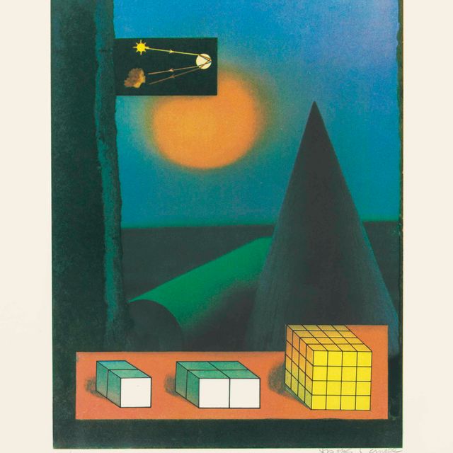 Joseph Cornell — Без названия ("Как сделать радугу"), из принтов для Phoenix House