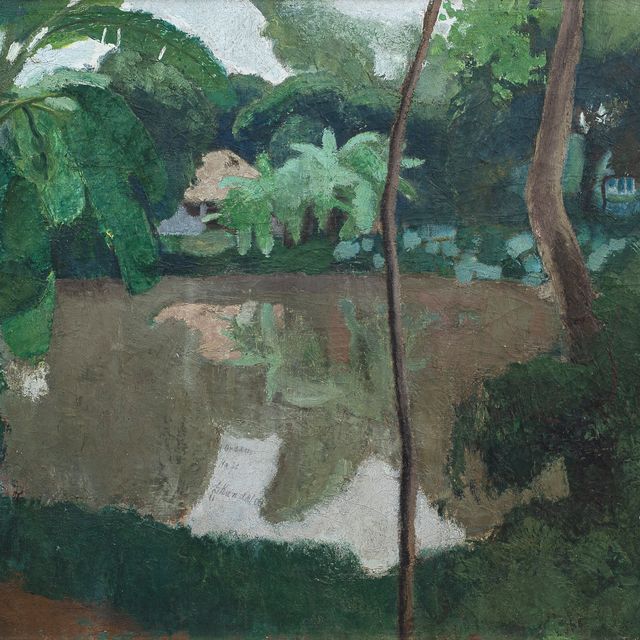 Joseph Inguimberty — Море тонкинуаз (Тонкинский пруд)