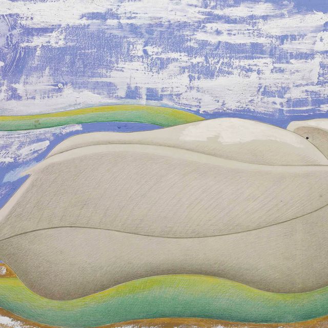 Joseph Stella — Белый лебедь с цветком