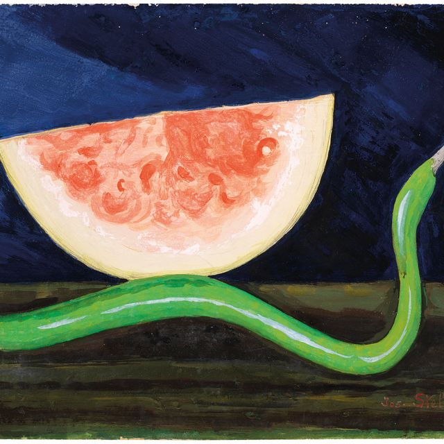 Joseph Stella — Арбуз и цуккини