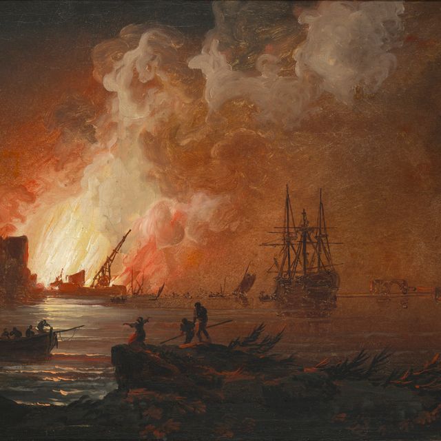 Joseph Wright Of Derby — Сцена награждения за участие в соревновании между средиземноморцами