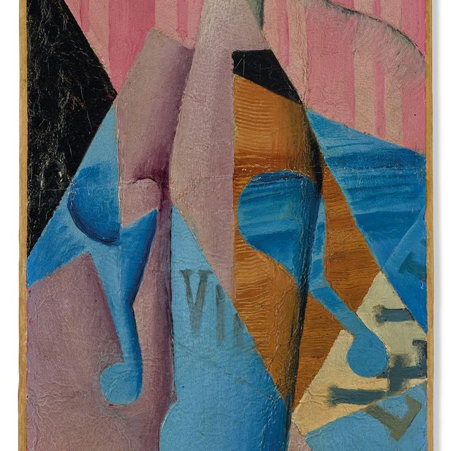 Juan Gris — Винный бутыль