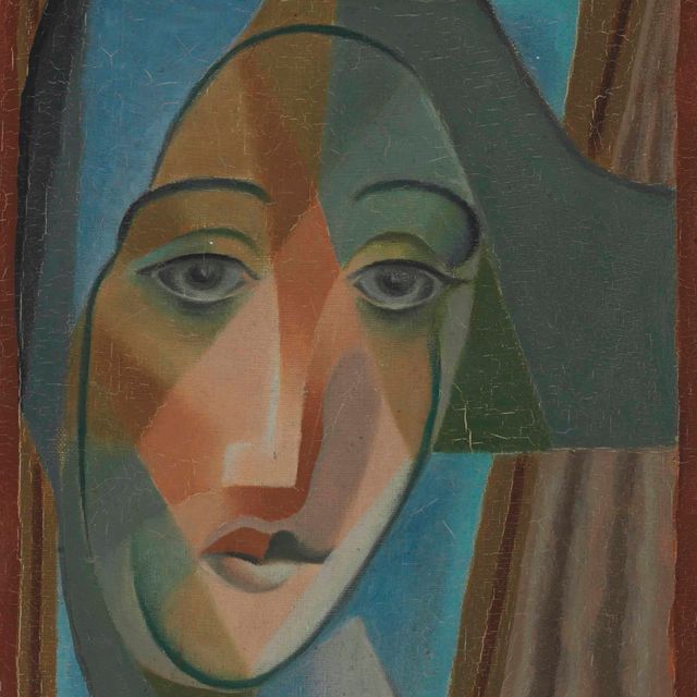Juan Gris — Тет-а-тет с арлекином