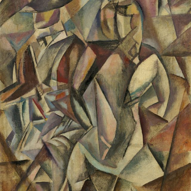 Jules Pascin — Мужчина и женщина (спереди) ; Белые одежды (сзади)