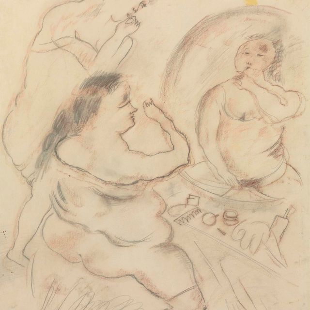 Jules Pascin — Ле Мироир