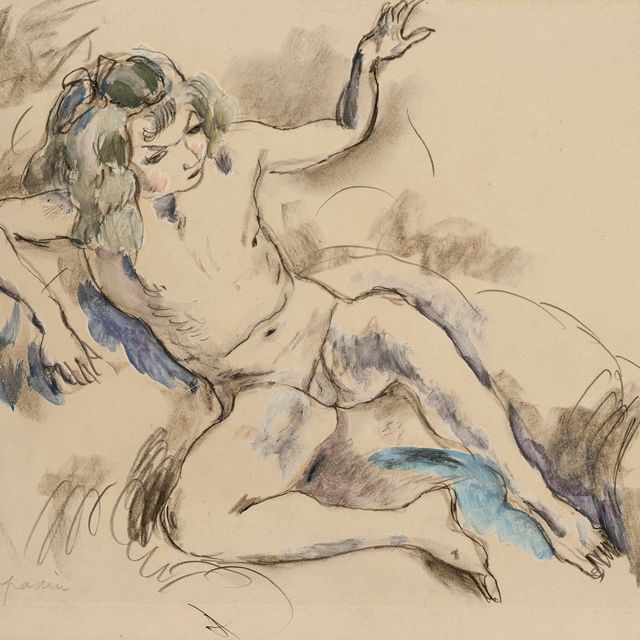 Jules Pascin — Молодая девушка