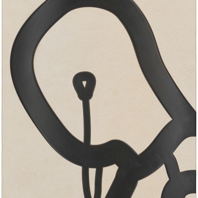 Julian Opie — Механик, от: Stone Heads