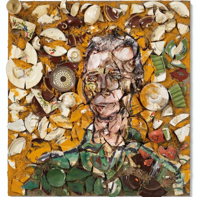 Julian Schnabel — Портрет Роберта Уилсона