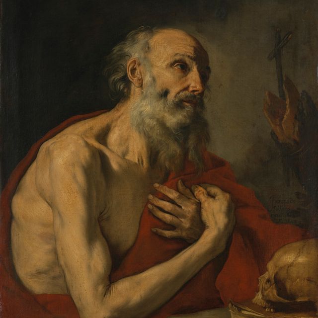 Jusepe de Ribera — Святой Иером