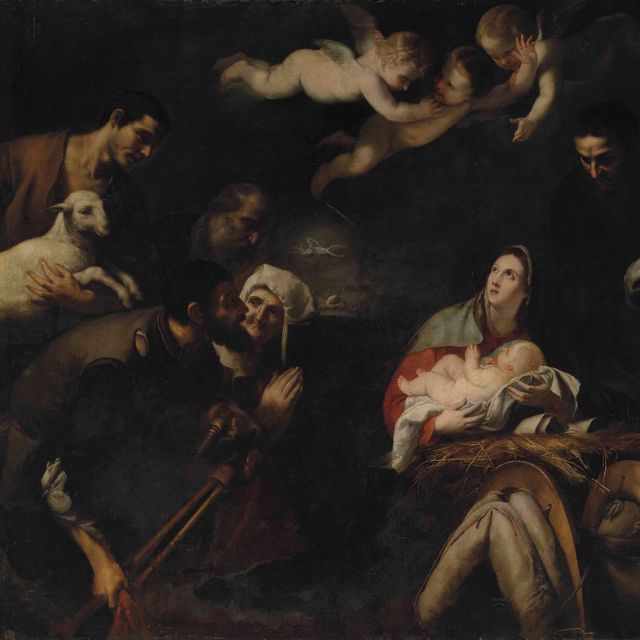 Jusepe de Ribera — Поклонение пастухов