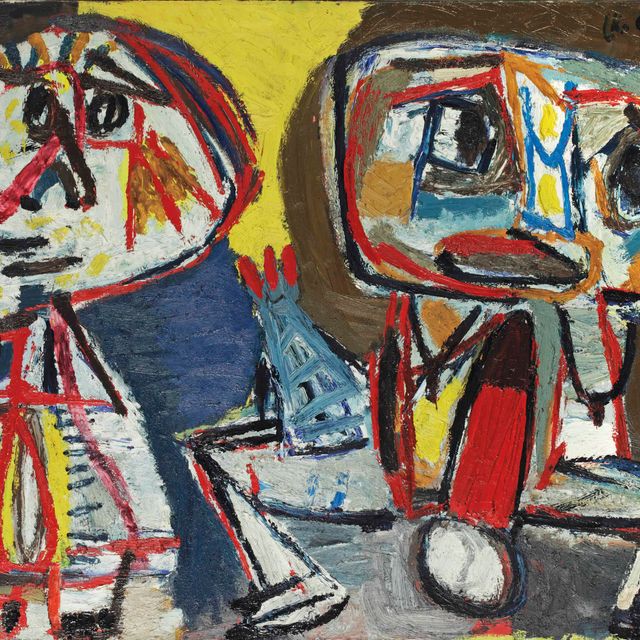 Karel Appel — Два человека