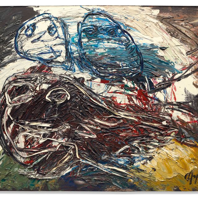 Karel Appel — Тет-а-тет во времени
