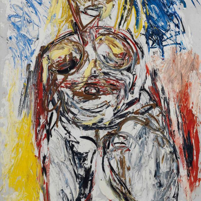 Karel Appel — Филлис (из серии "Обнаженная")