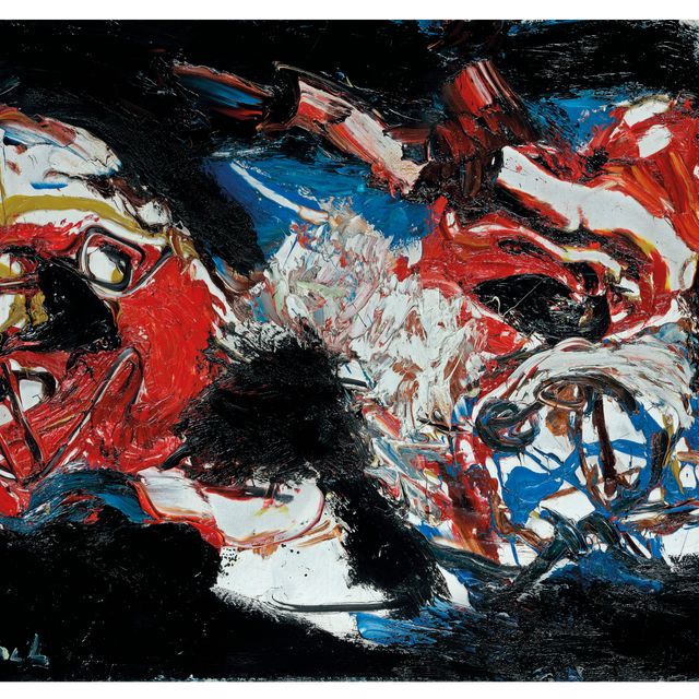 Karel Appel — Тет-а-тет между нами ("Головы в буре " )