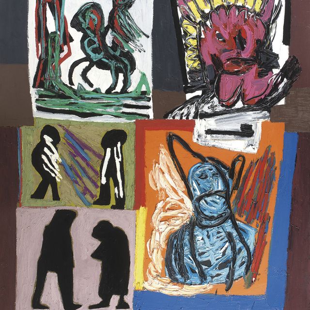 Karel Appel — Индейский вождь