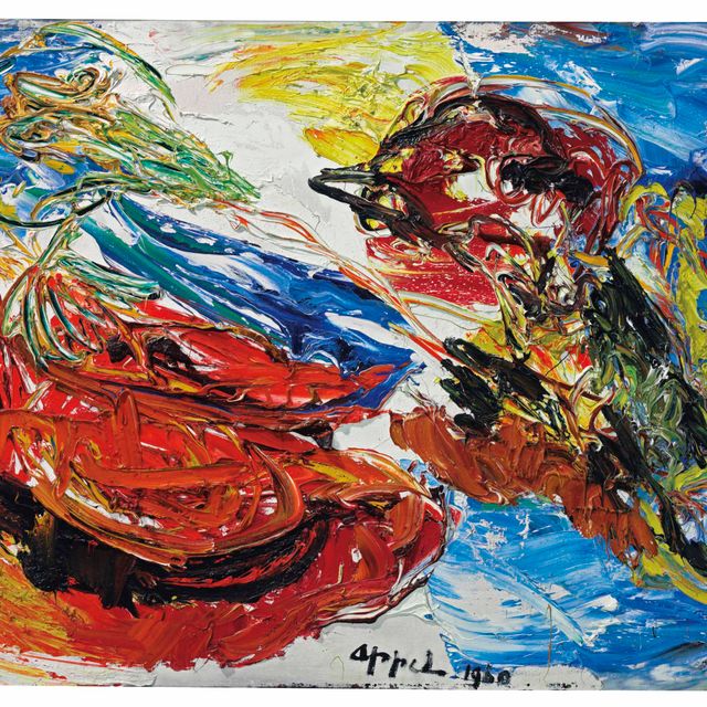 Karel Appel — Милые птицы юности
