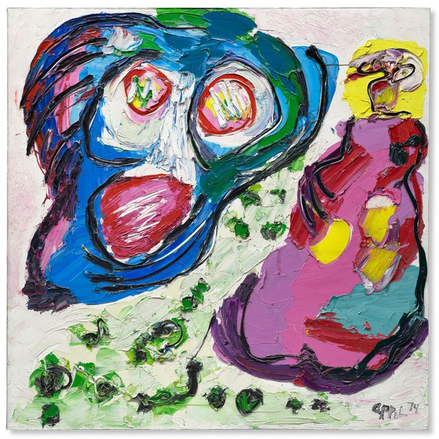 Karel Appel — Летящая голова