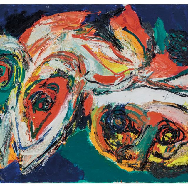 Karel Appel — Уазо (птица)