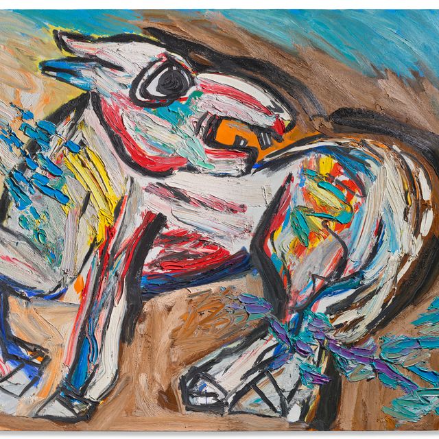 Karel Appel — Раненая лошадь