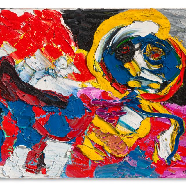 Karel Appel — Мальчик и лошадь