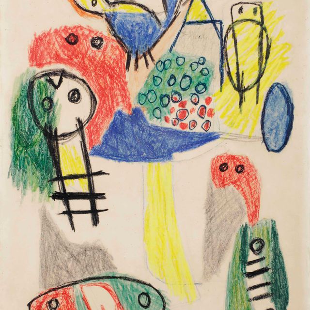 Karel Appel — Нид д'Ойсо
