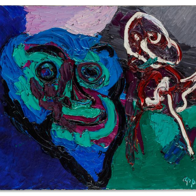 Karel Appel — Голова и фигура