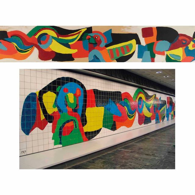 Karel Appel — Дизайн для штаб-квартиры Крупнейшего университета Апелдорна