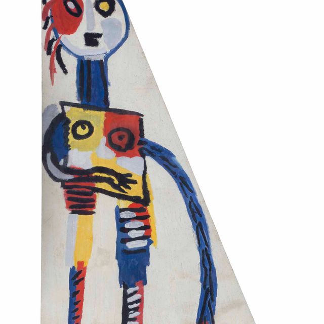 Karel Appel — Эскиз для игровой комнаты №1