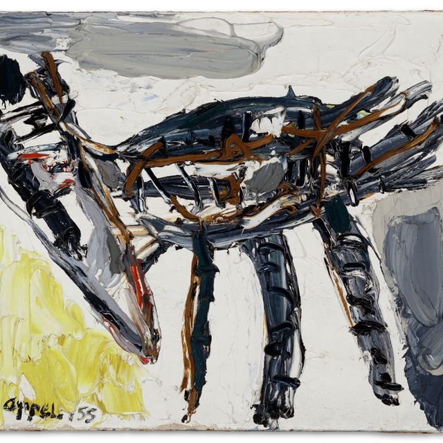 Karel Appel — Без названия (До наступления осени) (Откуда приходит осень)