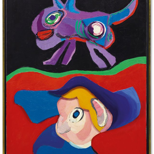 Karel Appel — Мальчик-фермер и летающая собака
