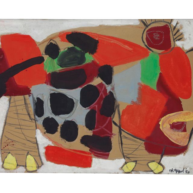 Karel Appel — Кэт (Кот)