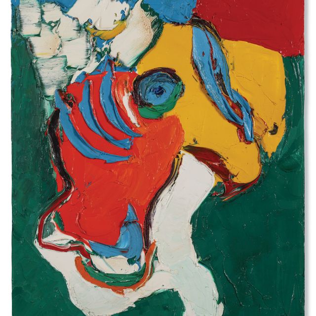 Karel Appel — Плавающая голова