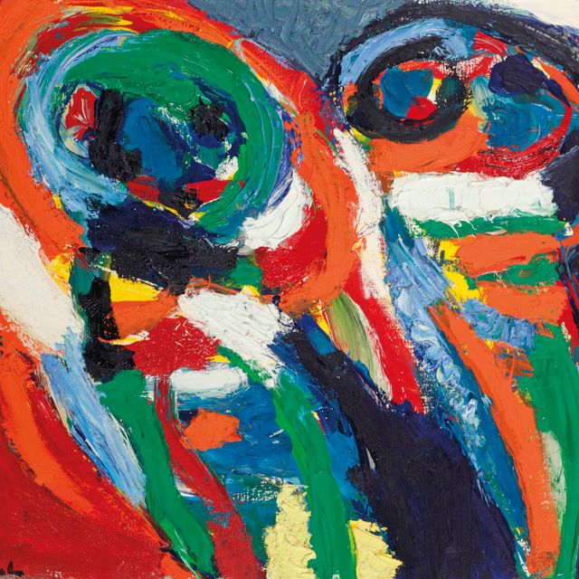Karel Appel — Две фигуры