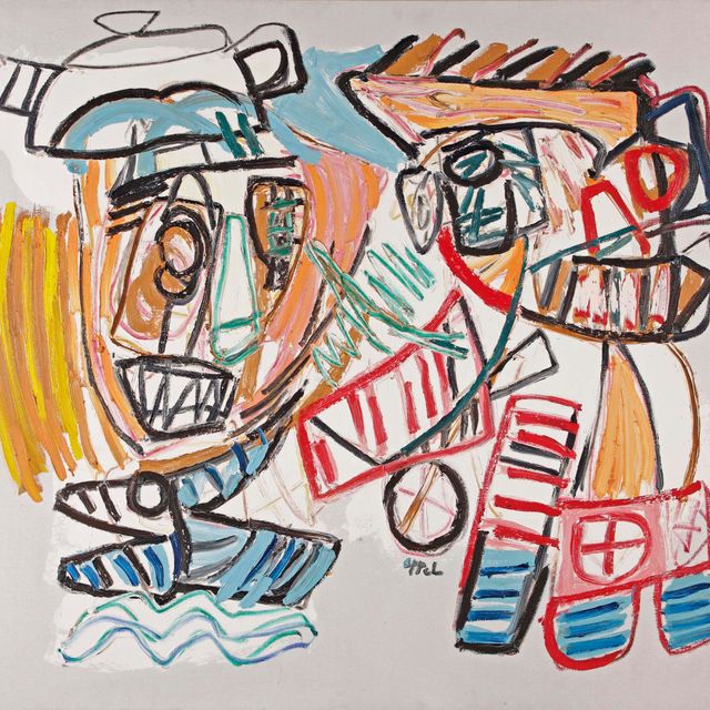 Karel Appel — Пляж Ларвотто II