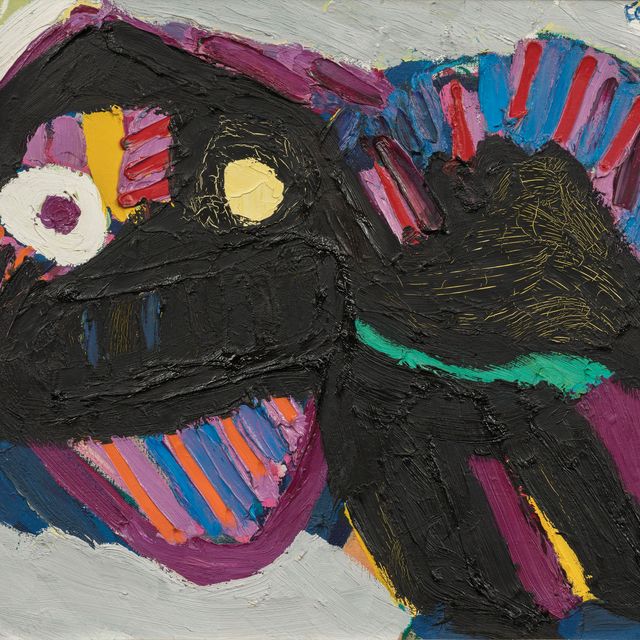 Karel Appel — Черный кот