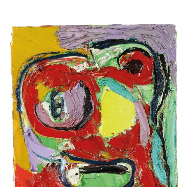 Karel Appel — Тет-а-тет (голова)