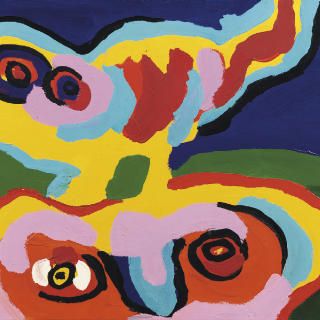 Karel Appel — Две фигуры