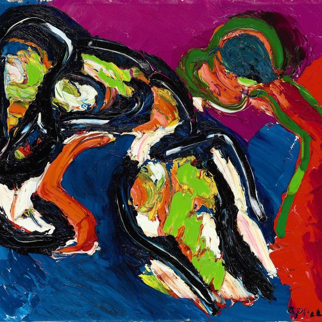 Karel Appel — Два фантастических животного