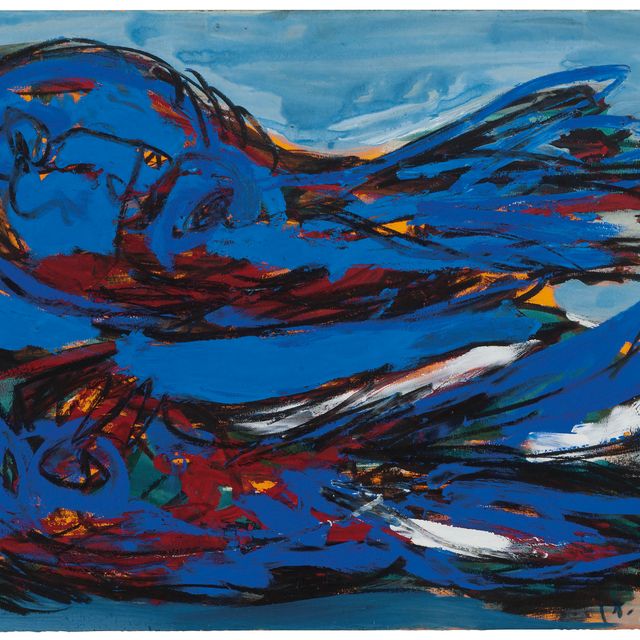 Karel Appel — Две одинокие птички