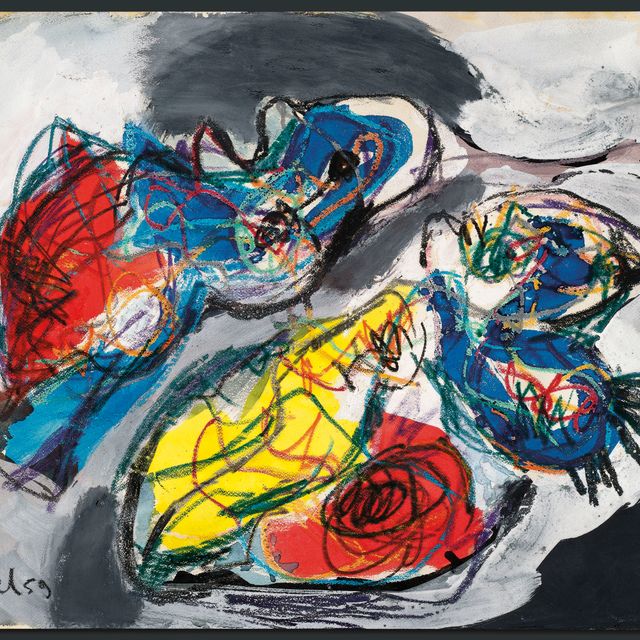 Karel Appel — Les Animaux Amoureux (Влюбленные животные)
