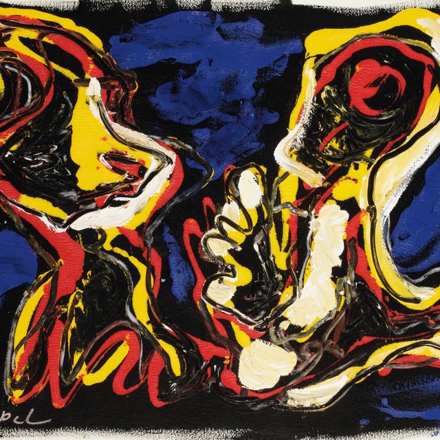 Karel Appel — Два танцора